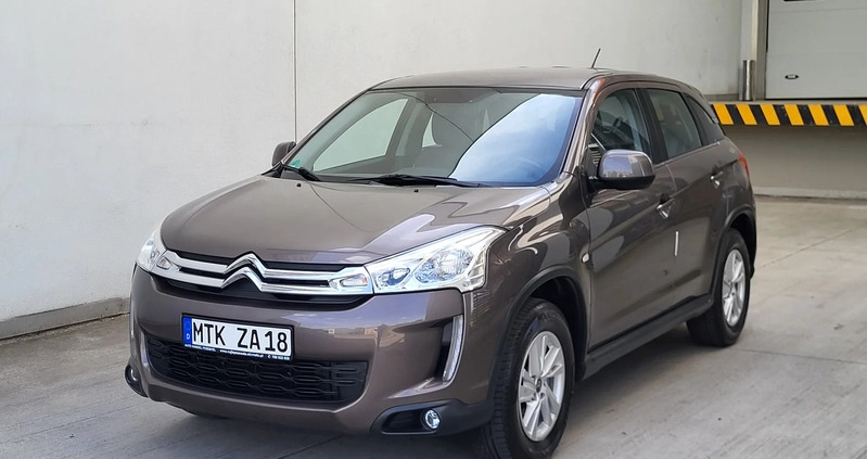 Citroen C4 Aircross cena 44800 przebieg: 101311, rok produkcji 2014 z Zawidów małe 631